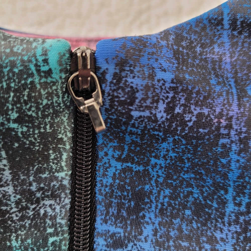Joseph Ribkoff Abstract Lightweight Jacket - Picture 6 of 9